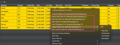 74 bulk edit bookings